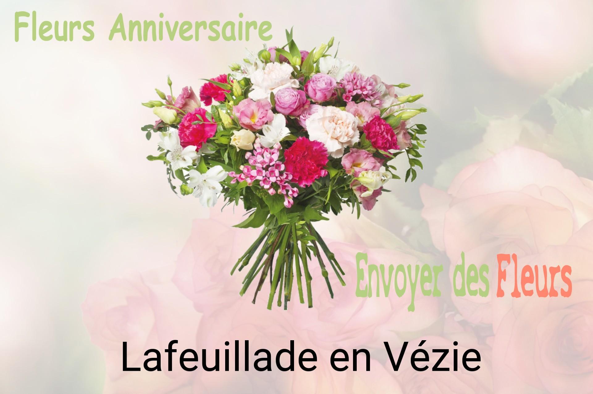 Bouquet de fleurs d’anniversaire livré à Lafeuillade-en-Vézie